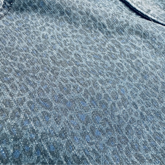 Dark blue Lee leopard print classic fit at the waist jeans - Picture 6 of 12